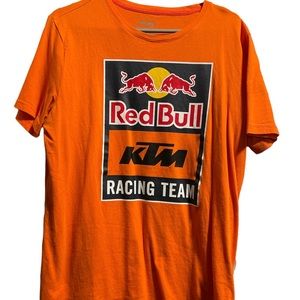 Orange KTM RedBull ™️ Offical Racing Shirt - Mens Large